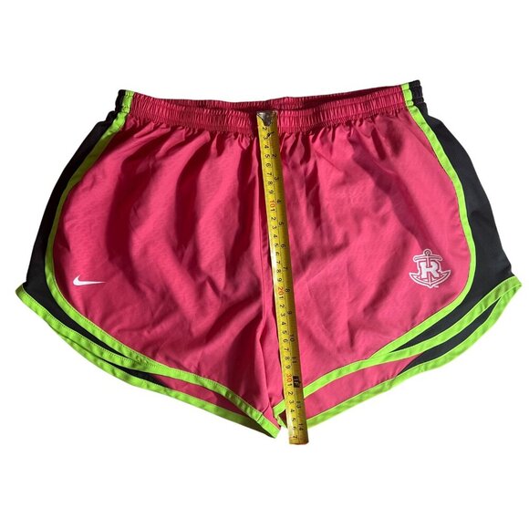 Nike Dri-FIT Running Shorts Women's, L, Pink, Elastic Drawstring Waist Athletic - Picture 2 of 13